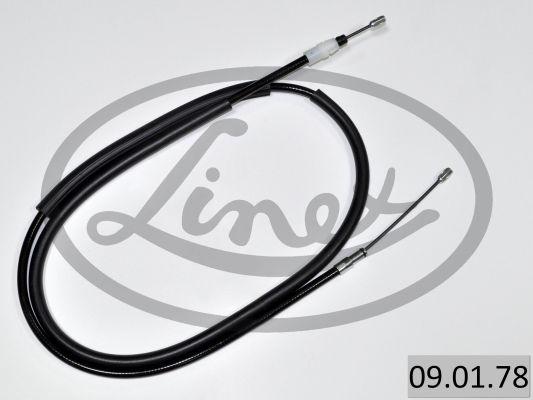 Linex 09.01.78 - Cable, parking brake www.parts5.com