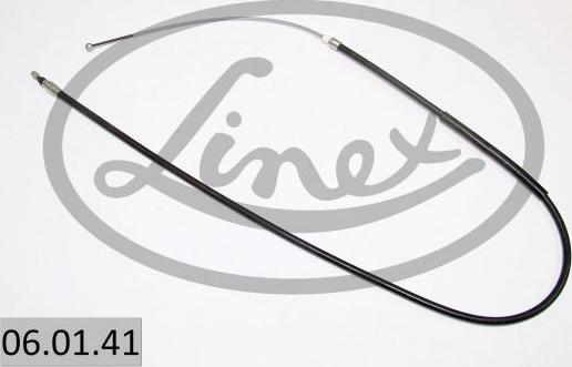 Linex 06.01.41 - Cable de accionamiento, freno de estacionamiento www.parts5.com