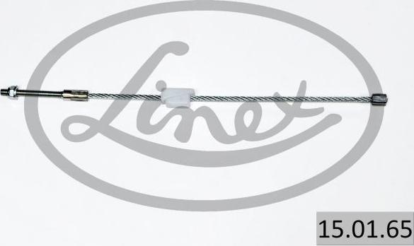 Linex 15.01.65 - Cable, parking brake www.parts5.com