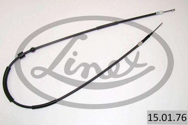 Linex 15.01.76 - Cable, parking brake www.parts5.com