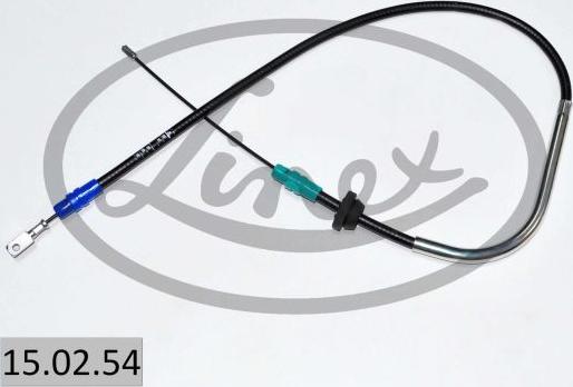 Linex 15.02.54 - Cable, parking brake www.parts5.com