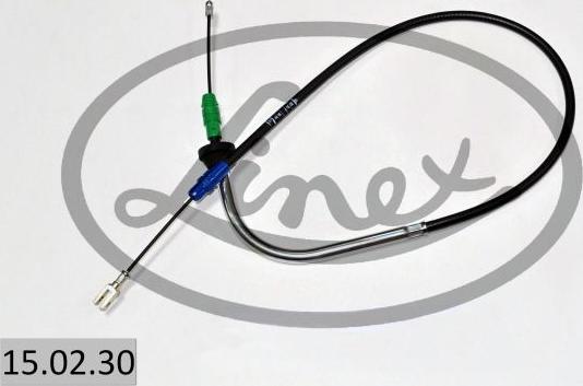 Linex 15.02.30 - Cable, parking brake www.parts5.com