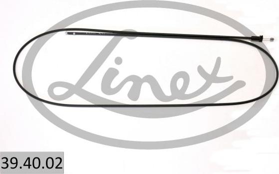 Linex 39.40.02 - Cięgno zamka pokrywy komory silnika www.parts5.com