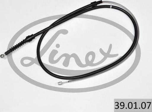 Linex 39.01.07 - Cable de accionamiento, freno de estacionamiento www.parts5.com