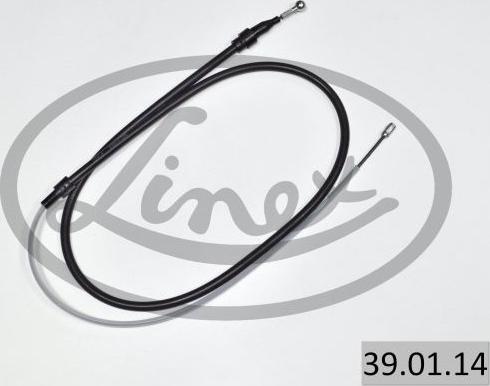 Linex 39.01.14 - Cable de accionamiento, freno de estacionamiento www.parts5.com