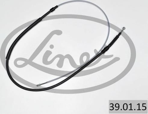 Linex 39.01.15 - Cable, parking brake parts5.com