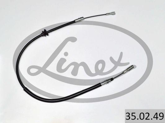 Linex 35.02.49 - Żażné lanko parkovacej brzdy www.parts5.com