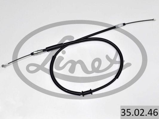 Linex 35.02.46 - Żażné lanko parkovacej brzdy www.parts5.com