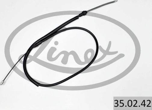 Linex 35.02.42 - Жило, ръчна спирачка www.parts5.com