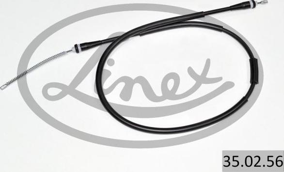 Linex 35.02.56 - Cable, parking brake parts5.com