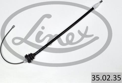 Linex 35.02.35 - Tažné lanko, parkovací brzda www.parts5.com