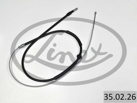 Linex 35.02.26 - Żażné lanko parkovacej brzdy www.parts5.com