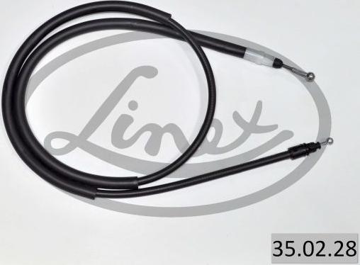 Linex 35.02.28 - Cable, parking brake www.parts5.com