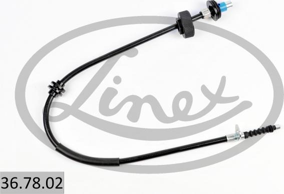 Linex 36.78.02 - Cable, parking brake www.parts5.com