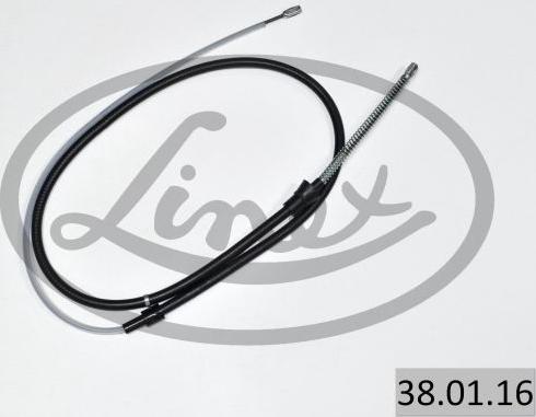 Linex 38.01.16 - Cablu, frana de parcare www.parts5.com