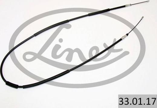 Linex 33.01.17 - Huzal, rögzítőfék www.parts5.com