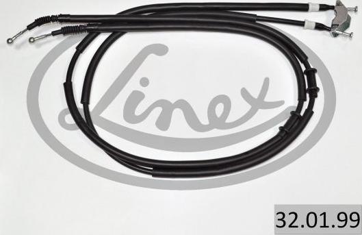 Linex 32.01.99 - Cable, parking brake parts5.com