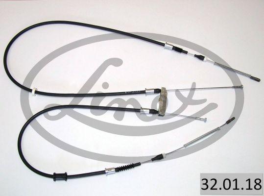 Linex 32.01.18 - Cable, parking brake www.parts5.com