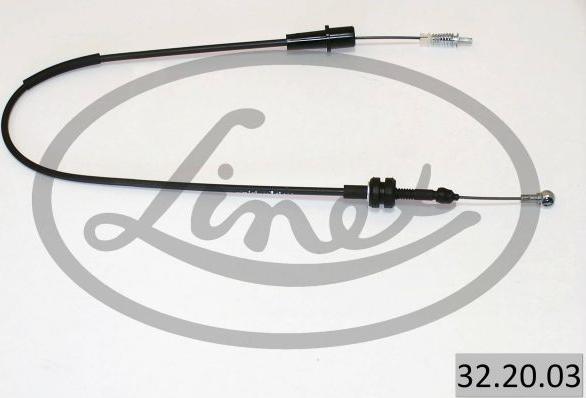 Linex 32.20.03 - Accelerator Cable www.parts5.com