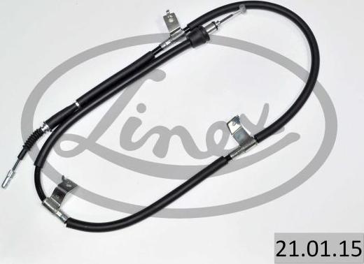 Linex 21.01.15 - Cablu, frana de parcare www.parts5.com