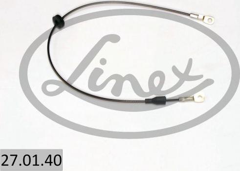 Linex 27.01.40 - Cable, parking brake www.parts5.com