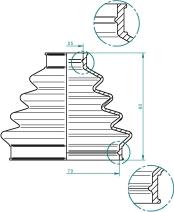 Löbro 190963 - Fuelle, árbol de transmisión www.parts5.com