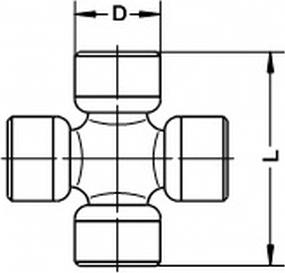 Löbro U 955 - Flexible disc, propshaft joint www.parts5.com