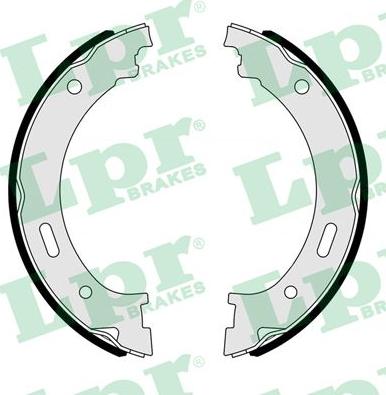 LPR 09530 - Brake Shoe Set, parking brake www.parts5.com