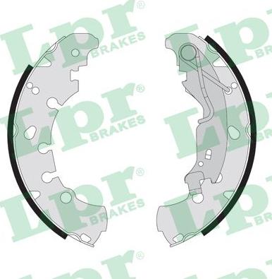 LPR 09090 - Brake Shoe Set www.parts5.com