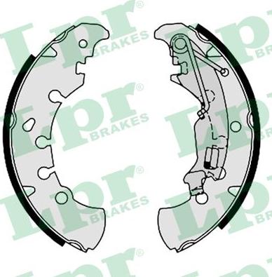 LPR 09260 - Brake Shoe Set www.parts5.com