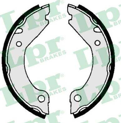 LPR 04280 - Brake Shoe Set, parking brake www.parts5.com