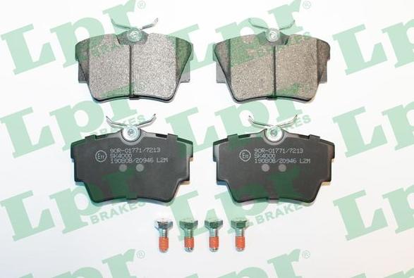 LPR 05P946 - Set placute frana,frana disc www.parts5.com