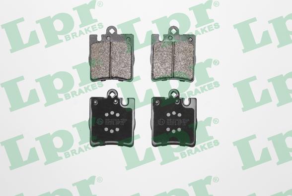 LPR 05P957 - Brake Pad Set, disc brake parts5.com