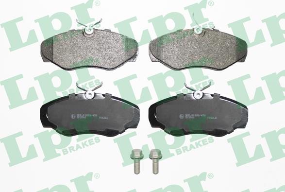 LPR 05P908 - Kit de plaquettes de frein, frein à disque www.parts5.com