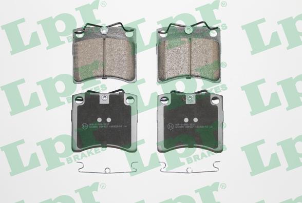 LPR 05P437 - Set placute frana,frana disc www.parts5.com