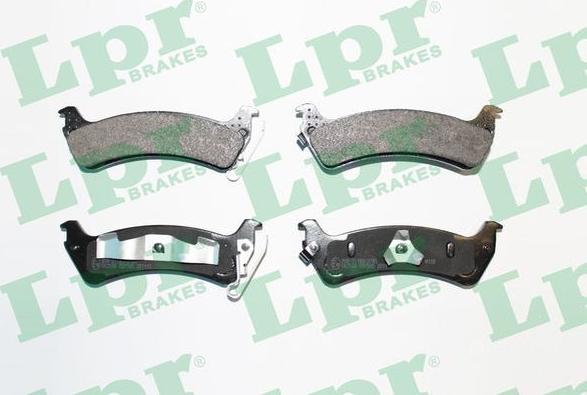 LPR 05P595 - Set placute frana,frana disc www.parts5.com