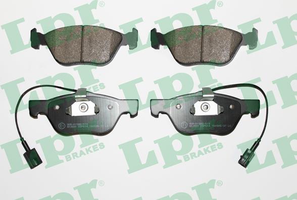 LPR 05P614 - Set placute frana,frana disc www.parts5.com