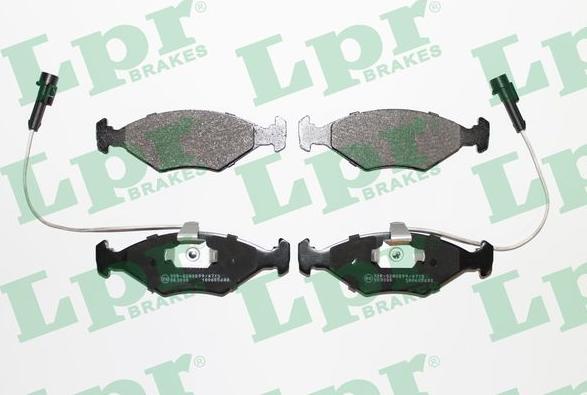 LPR 05P680 - Set placute frana,frana disc www.parts5.com