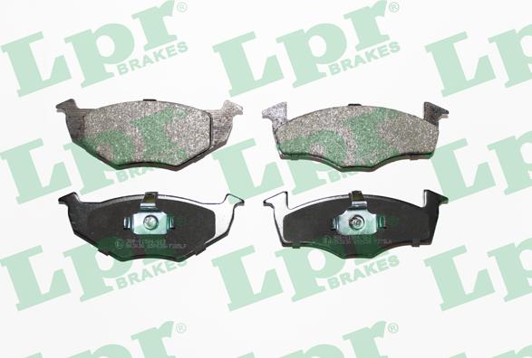 LPR 05P638 - Set placute frana,frana disc www.parts5.com