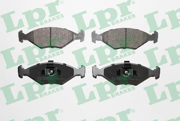 LPR 05P679 - Set placute frana,frana disc www.parts5.com