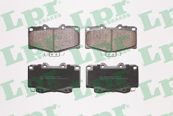 LPR 05P058 - Set placute frana,frana disc www.parts5.com