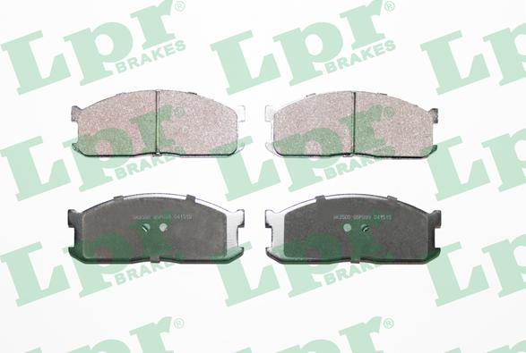 LPR 05P039 - Brake Pad Set, disc brake www.parts5.com