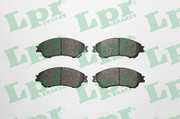 LPR 05P1967 - Brake Pad Set, disc brake www.parts5.com