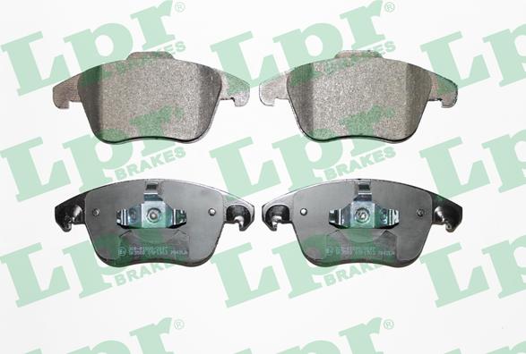 LPR 05P1903 - Brake Pad Set, disc brake parts5.com