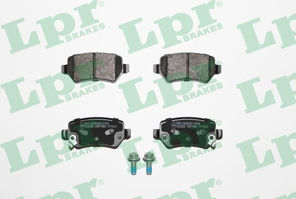 LPR 05P1983 - Set placute frana,frana disc www.parts5.com