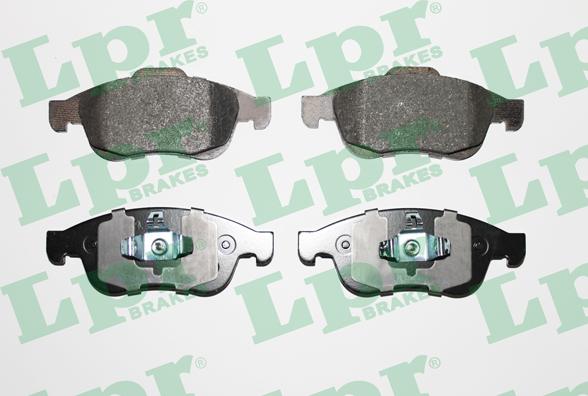 LPR 05P1493 - Brake Pad Set, disc brake parts5.com