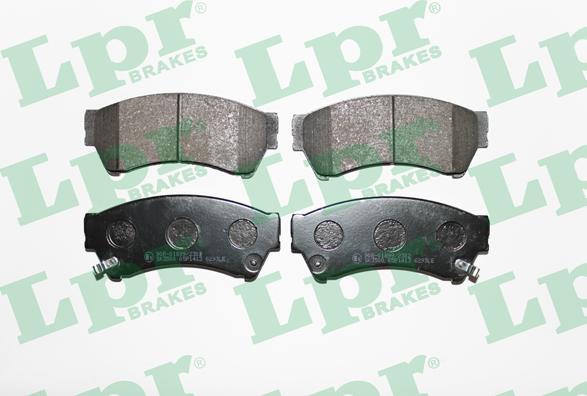 LPR 05P1413 - Brake Pad Set, disc brake www.parts5.com