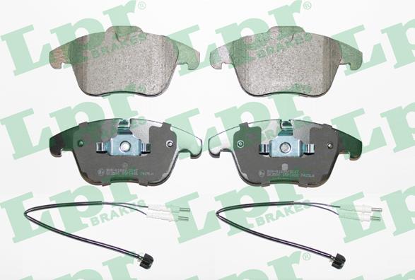 LPR 05P1486A - Set placute frana,frana disc www.parts5.com