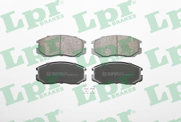 LPR 05P1427 - Set placute frana,frana disc www.parts5.com