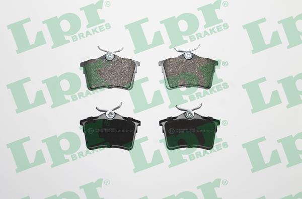 LPR 05P1500 - Sada brzdových destiček, kotoučová brzda www.parts5.com